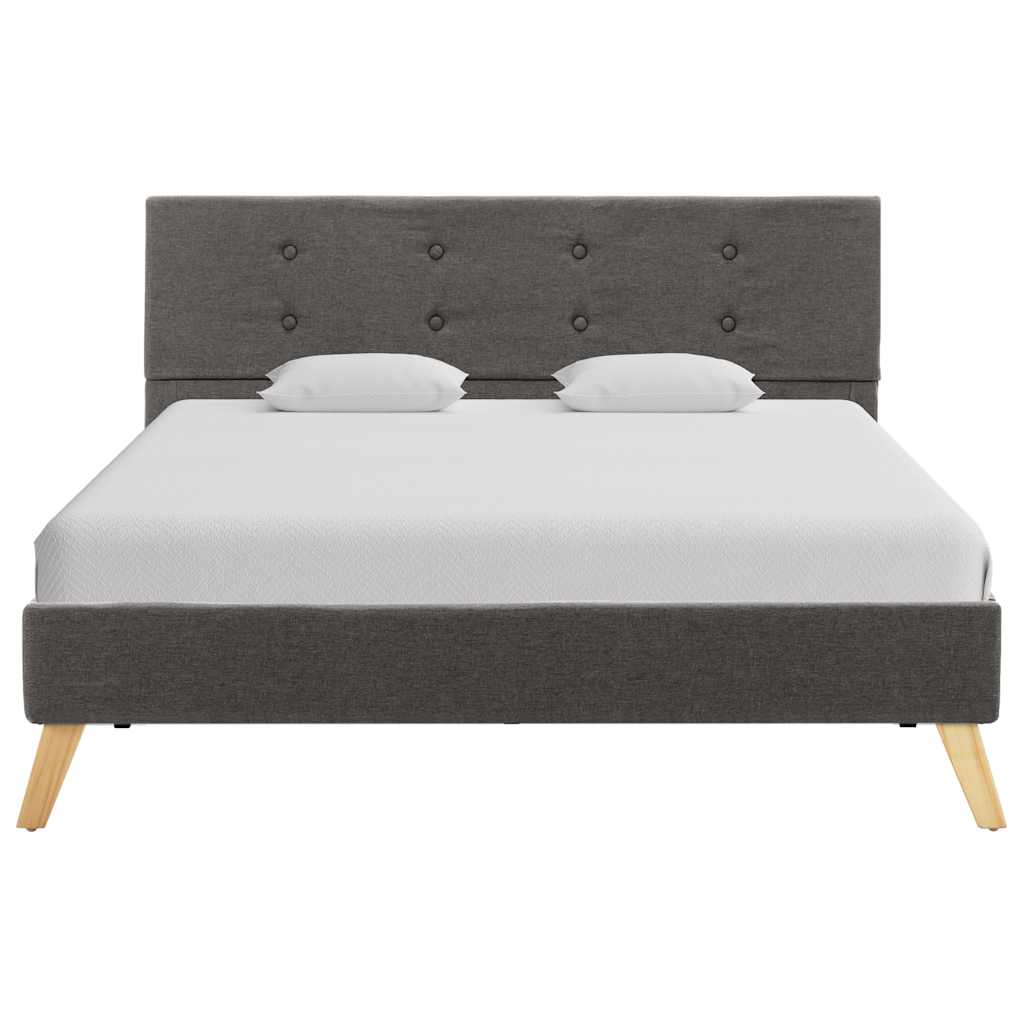 Πλαίσιο Κρεβατιού Χρώμα Taupe 120 x 200 εκ. Υφασμάτινο - Pakobazaar