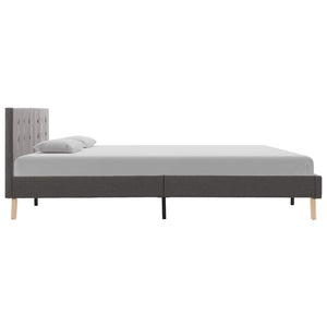 Πλαίσιο Κρεβατιού Χρώμα Taupe 180 x 200 εκ. Υφασμάτινο