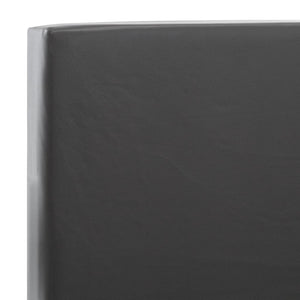 Πλαίσιο Κρεβατιού με Συρτάρια Ανθρακί 100x200 εκ. Συνθετ. Δέρμα