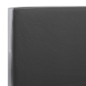Πλαίσιο Κρεβατιού με Συρτάρια Ανθρακί 140x200 εκ. Συνθετ. Δέρμα