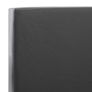 Πλαίσιο Κρεβατιού με Συρτάρια Ανθρακί 180x200 εκ. Συνθετ. Δέρμα