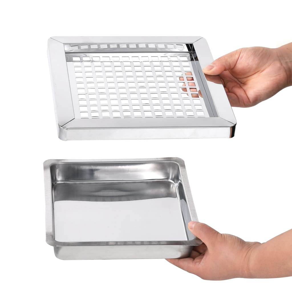 Σταχτοδοχείο - Κάδος Δαπέδου Μαύρος 45 Λίτρα από Ατσάλι - Pakobazaar