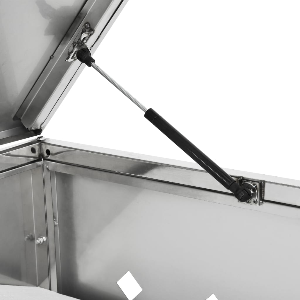 Πλαίσιο Διπλό για Κάδους Απορριμμάτων 240 L Ανοξείδωτο Ατσάλι - PAKOBAZAAR