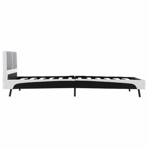 Κρεβάτι 90 x 200 εκ. από Δερματίνη με Στρώμα Αφρού Μνήμης - Pakobazaar