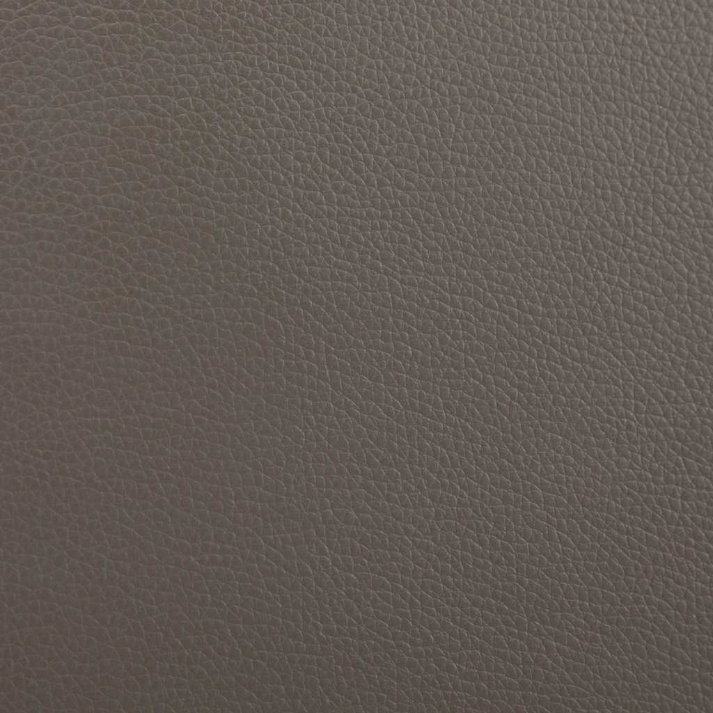 Κρεβάτι Γκρι/Λευκό 140 x 200 εκ. από Συνθετικό Δέρμα με Στρώμα