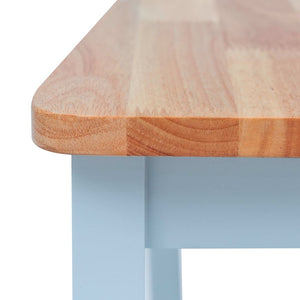 Καρέκλες Τραπεζαρίας 6 Τεμ. Γκρι/Αν. Ξύλο Μασίφ Ξύλο Καουτσούκ - Pakobazaar