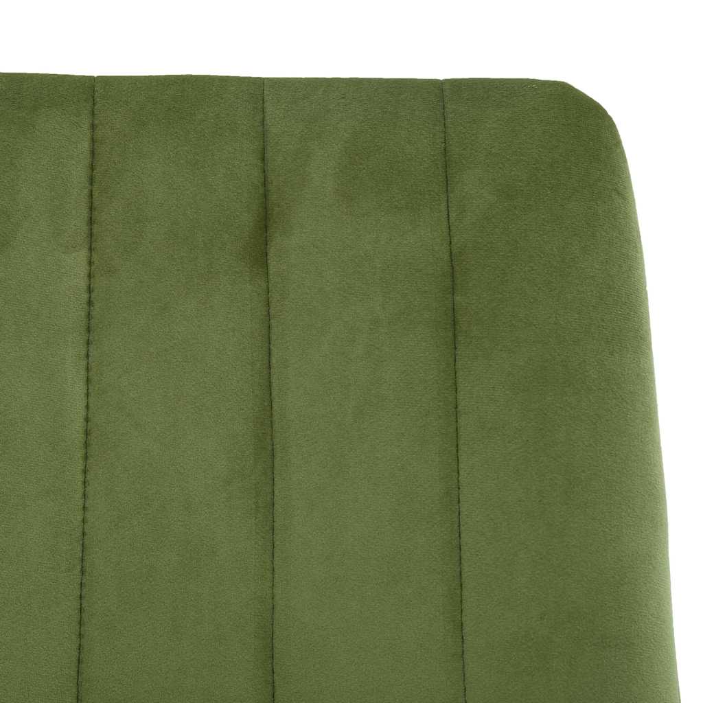 Καρέκλες Τραπεζαρίας 4 τεμ. Πράσινες Βελούδινες