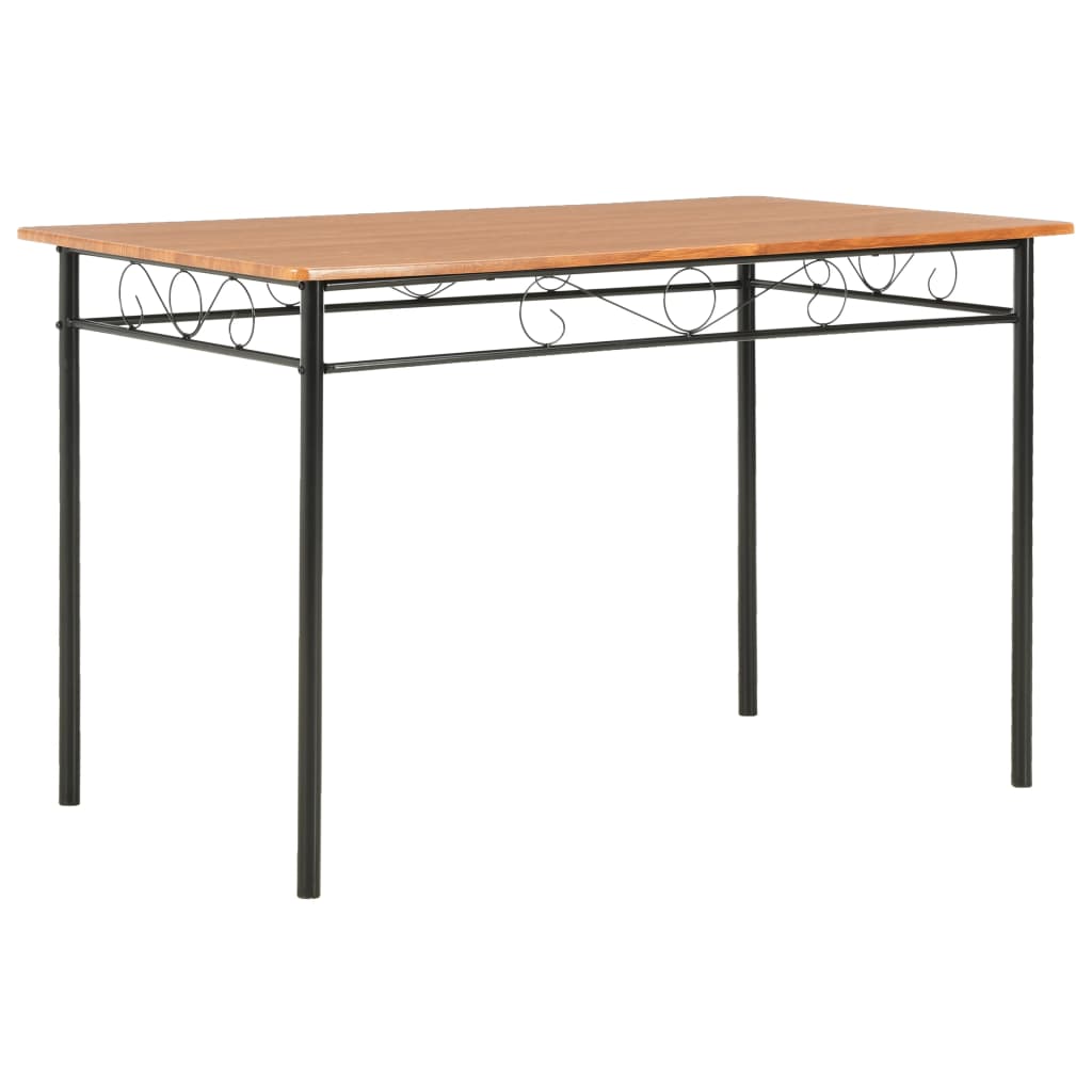 Τραπεζαρία Καφέ 120 x 70 x 75 εκ. από MDF - PAKOBAZAAR