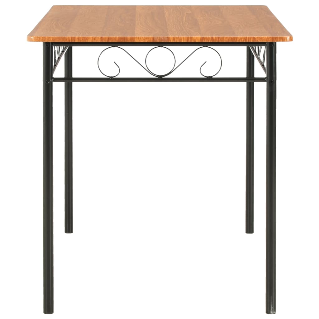 Τραπεζαρία Καφέ 120 x 70 x 75 εκ. από MDF - PAKOBAZAAR