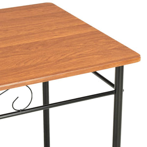 Τραπεζαρία Καφέ 120 x 70 x 75 εκ. από MDF - PAKOBAZAAR