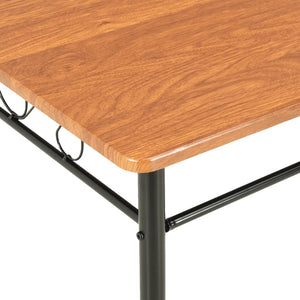 Τραπεζαρία Καφέ 120 x 70 x 75 εκ. από MDF - PAKOBAZAAR