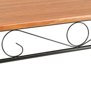 Τραπεζαρία Καφέ 120 x 70 x 75 εκ. από MDF - PAKOBAZAAR