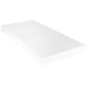 Κρεβάτι με LED Μπλε 90 x 200 εκ. Υφασμάτινο με Στρώμα