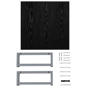 Έπιπλο Μπάνιου Μαύρο 40 x 40 x 16,3 εκ.