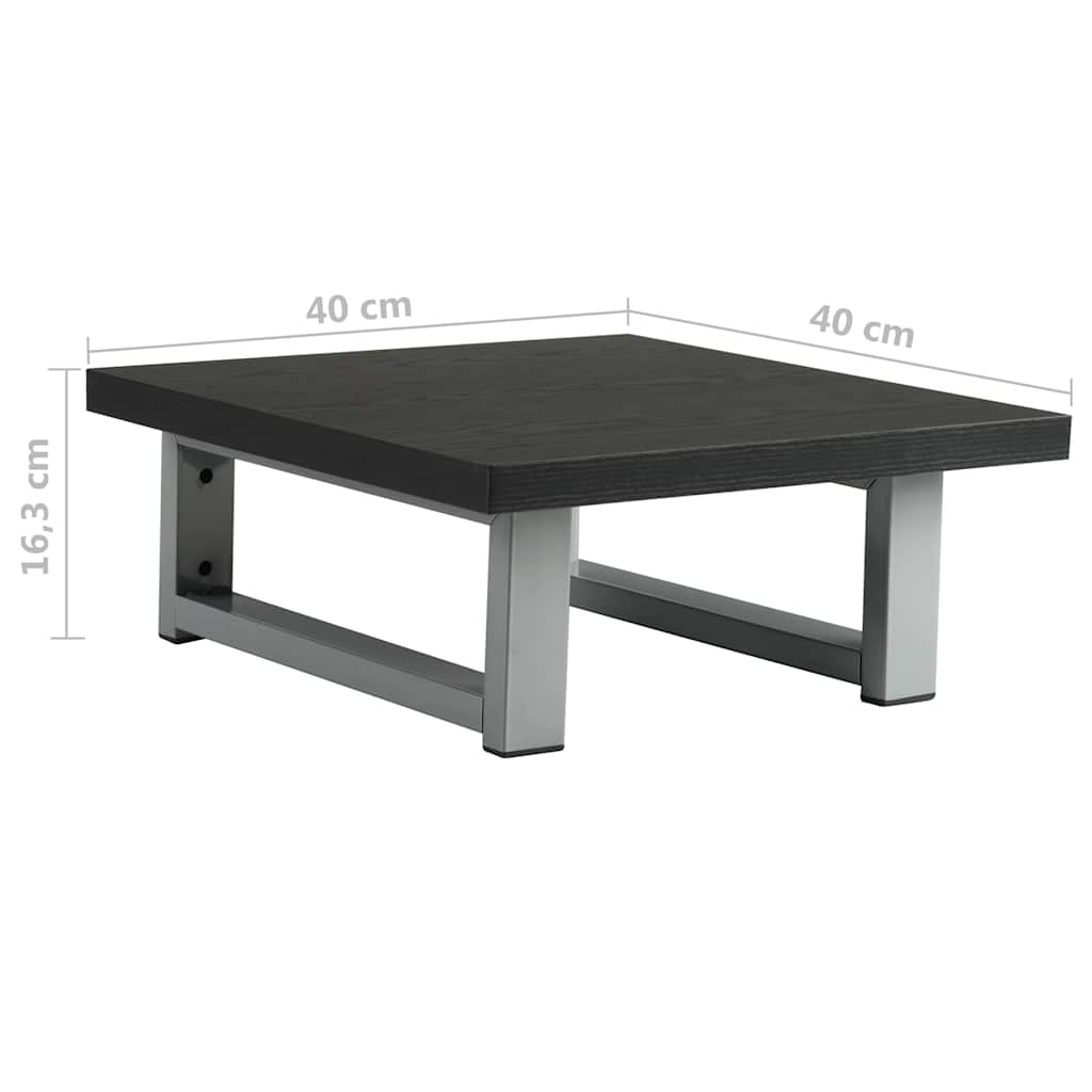 Έπιπλο Μπάνιου Μαύρο 40 x 40 x 16,3 εκ.
