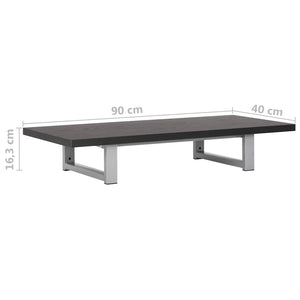 Έπιπλο Μπάνιου Μαύρο 90 x 40 x 16,3 εκ.