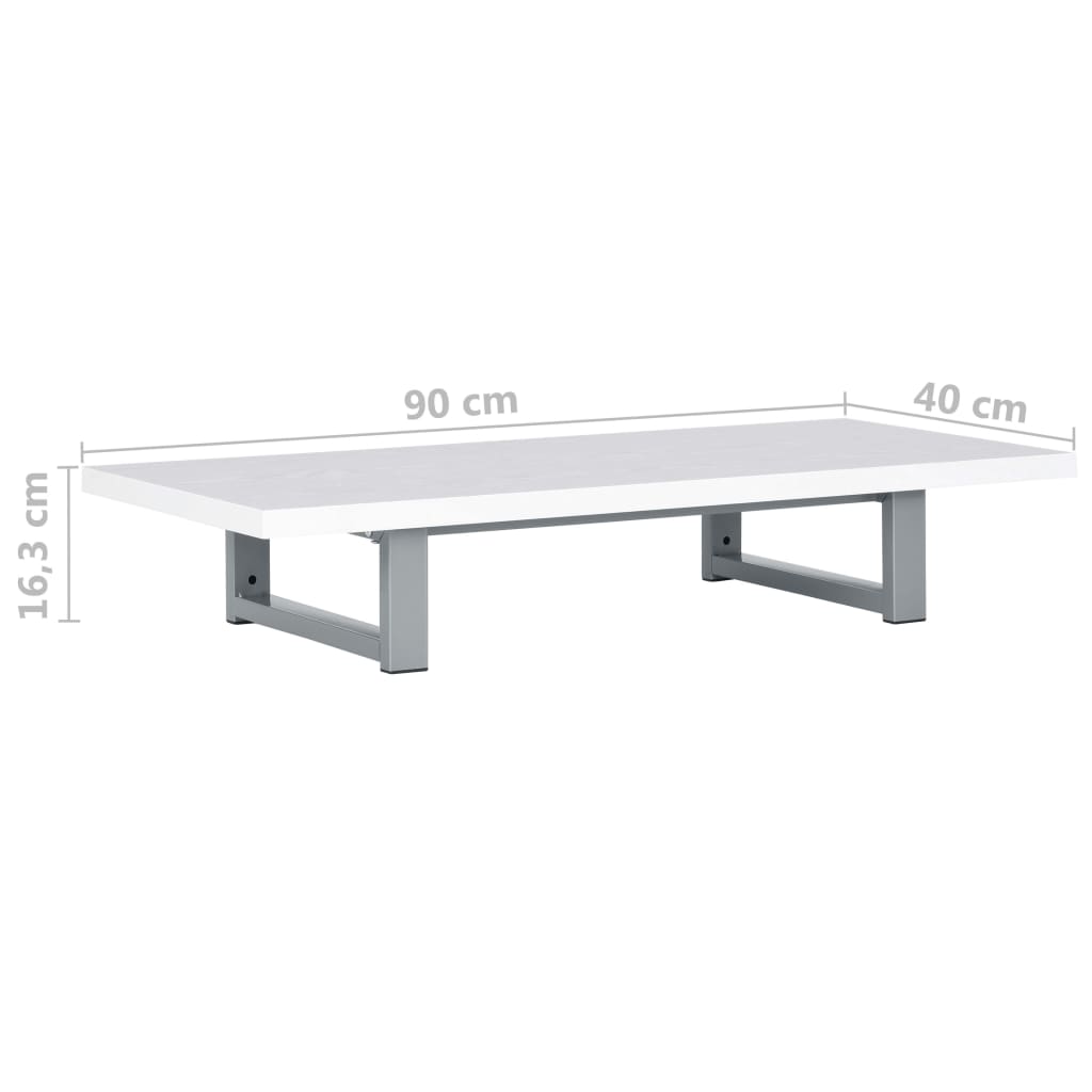 Έπιπλο Μπάνιου Λευκό 90 x 40 x 16,3 εκ.