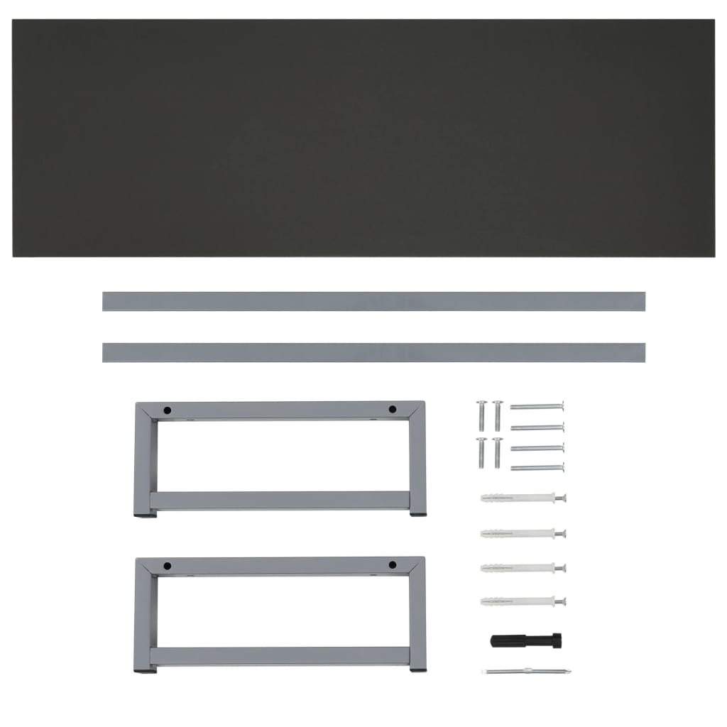 Έπιπλο Μπάνιου Γκρι 120 x 40 x 16,3 εκ.
