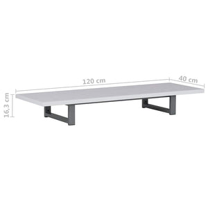 Έπιπλο Μπάνιου Λευκό 120 x 40 x 16,3 εκ.