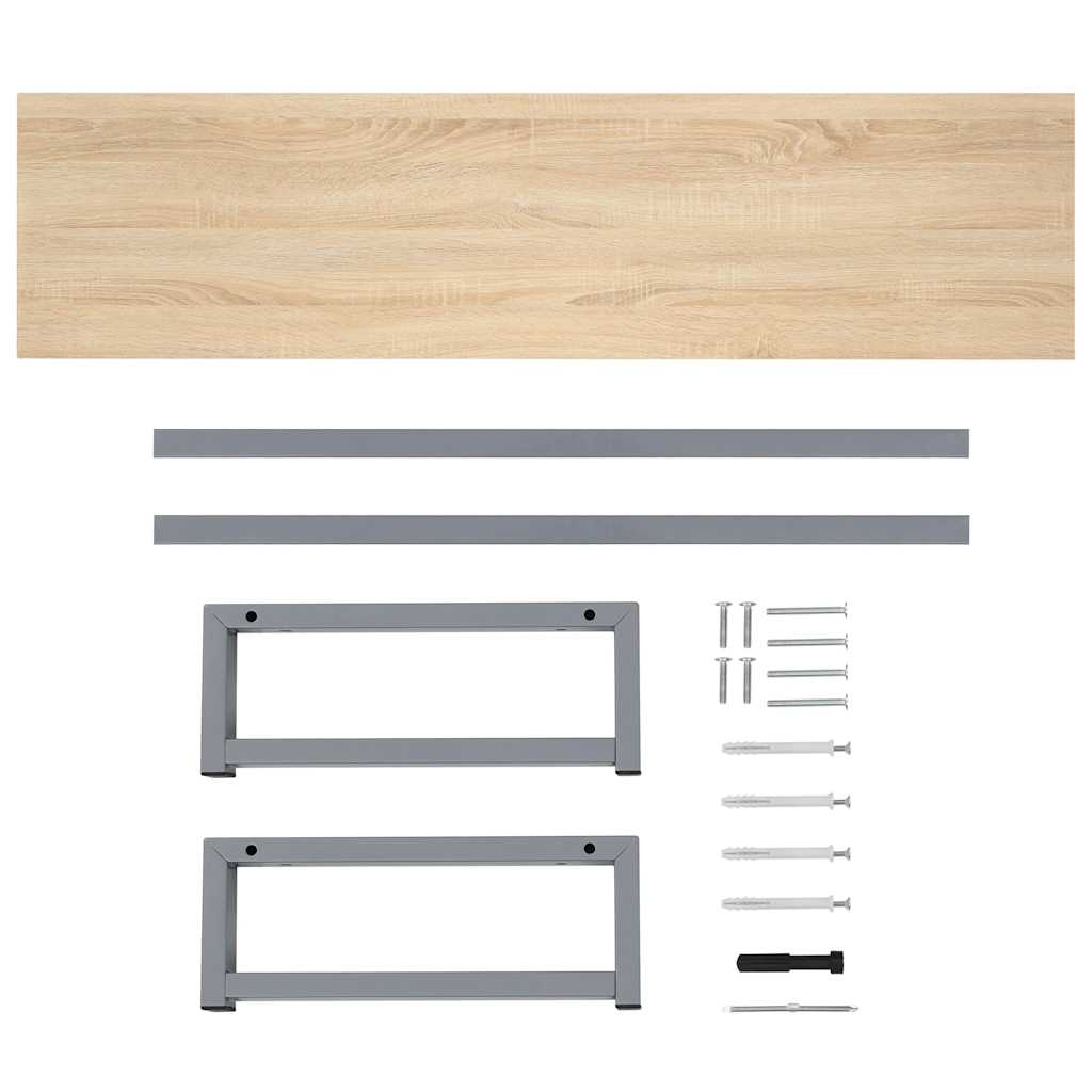 Έπιπλο Μπάνιου Χρώμα Δρυς 160 x 40 x 16,3 εκ. - Pakobazaar