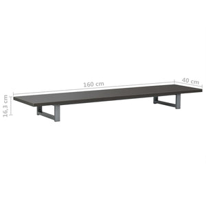 Έπιπλο Μπάνιου Γκρι 160 x 40 x 16,3 εκ. - Pakobazaar