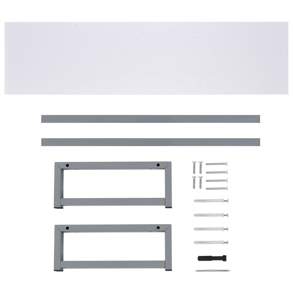 Έπιπλο Μπάνιου Λευκό 160 x 40 x 16,3 εκ.