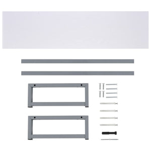 Έπιπλο Μπάνιου Λευκό 160 x 40 x 16,3 εκ.