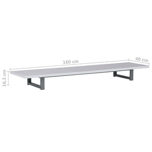 Έπιπλο Μπάνιου Λευκό 160 x 40 x 16,3 εκ.