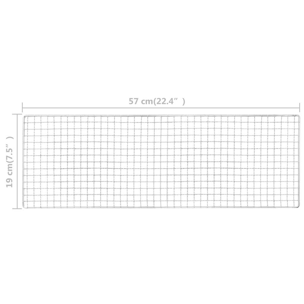 Ψησταριά Κάμπινγκ Φορητή 60 x 22,5 x 33 εκ. - Pakobazaar