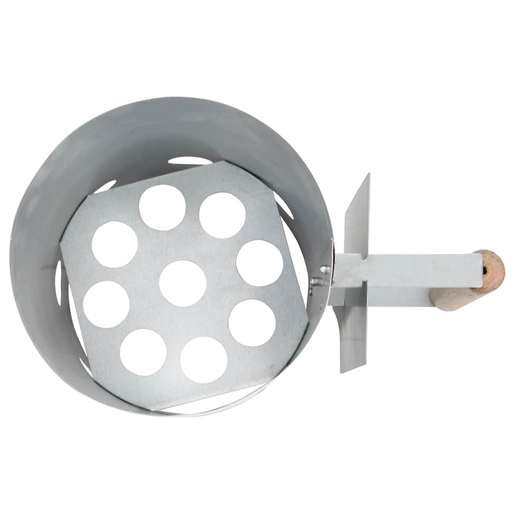 Δοχείο Εκκίνησης για Κάρβουνα από Γαλβανισμένο Ατσάλι