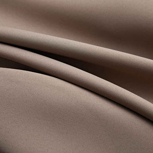 Κουρτίνες Συσκότισης Μεταλ. Κρίκοι 2 τεμ. Taupe 140x175 εκ. - PAKOBAZAAR