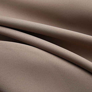 Κουρτίνες Συσκότισης Μεταλ. Κρίκοι 2 τεμ. Taupe 140x225 εκ. - PAKOBAZAAR