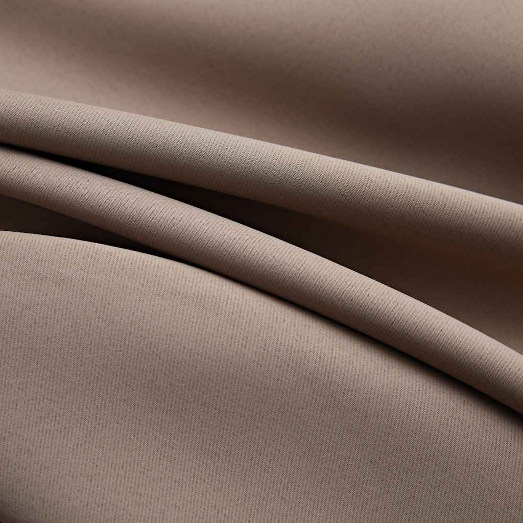 Κουρτίνες Συσκότισης Μεταλ. Κρίκοι 2 τεμ. Taupe 140x245 εκ. - PAKOBAZAAR