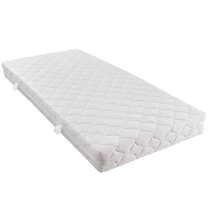 Κρεβάτι Ροζ 140 x 200 εκ. Βελούδινο με Στρώμα - Pakobazaar