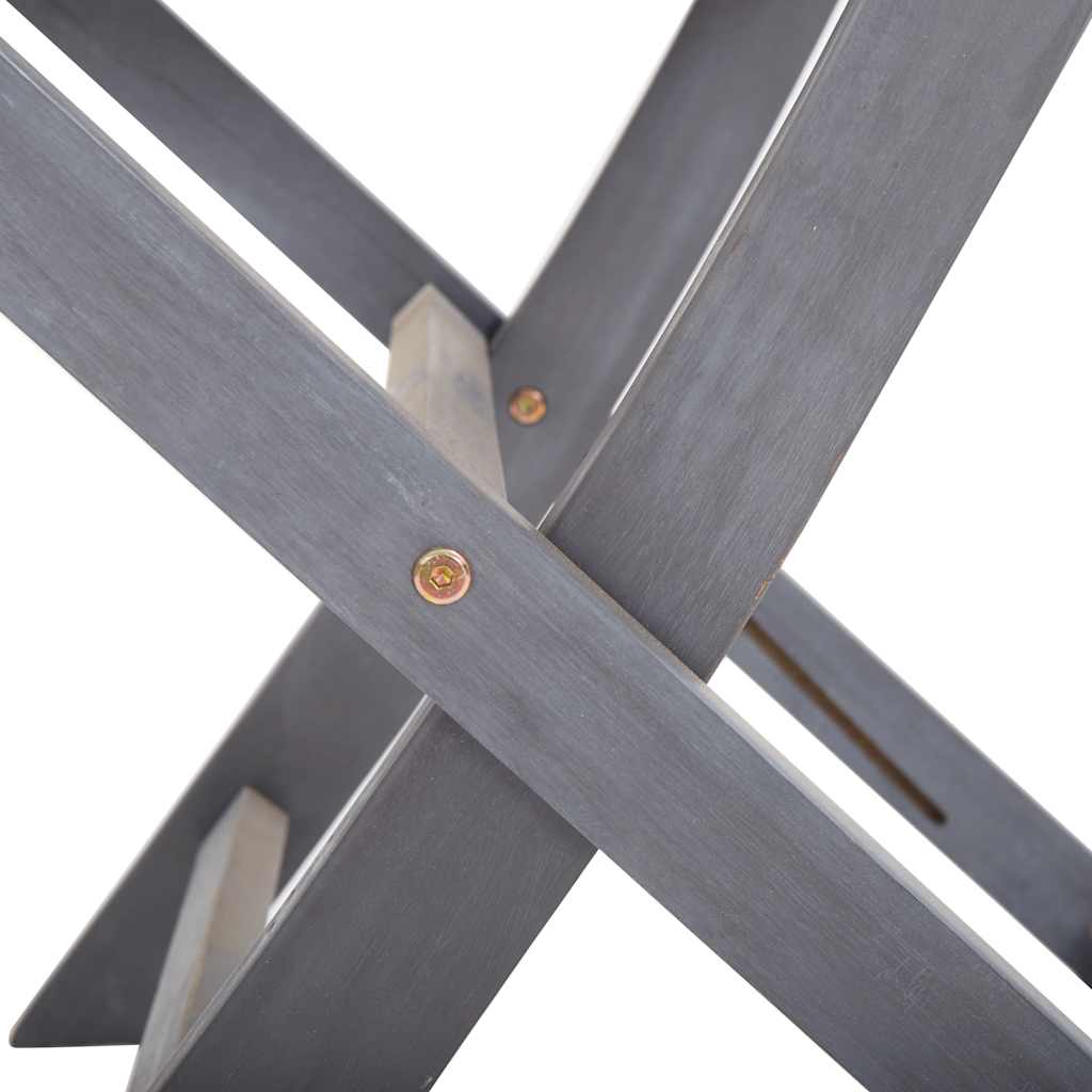 Καρέκλες Κήπου Πτυσσόμενες 2 τεμ. από Μασίφ Ξύλο Ακακίας - Pakobazaar