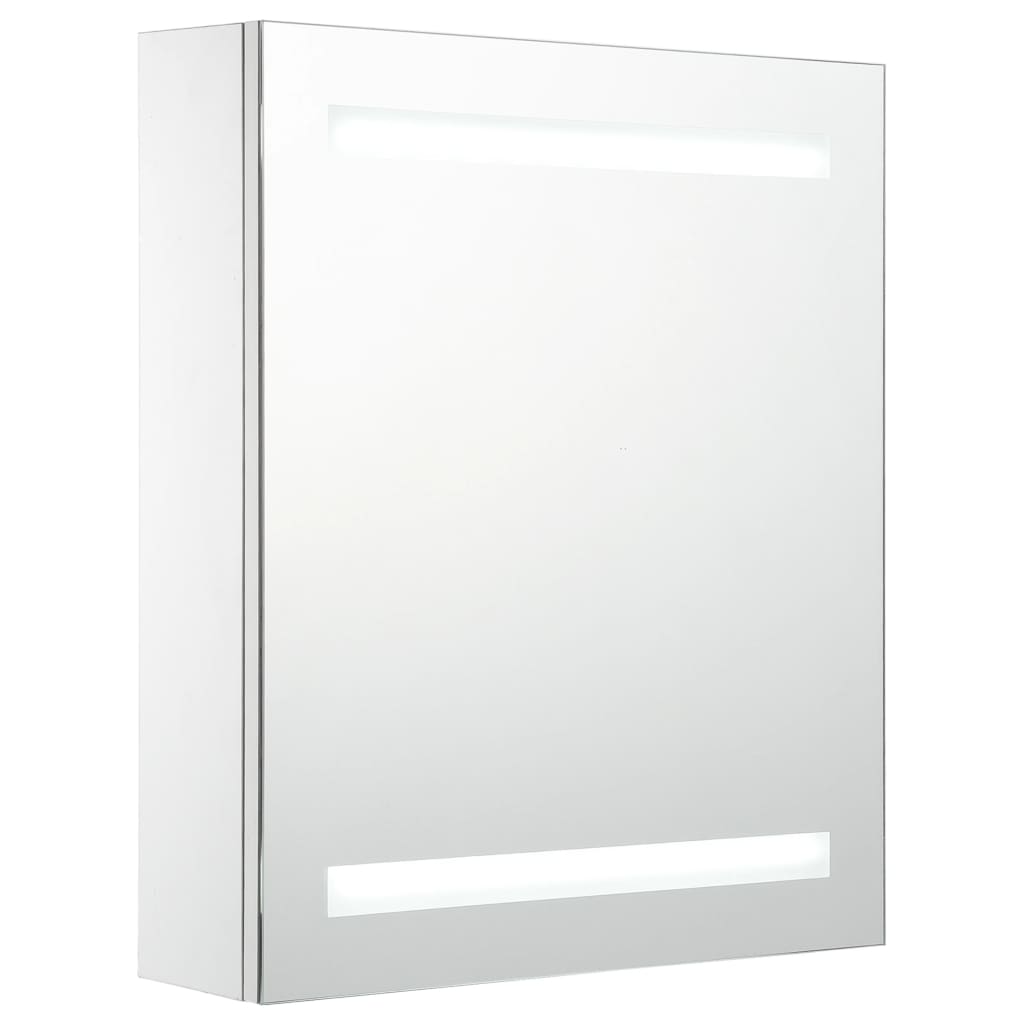 Ντουλάπι Μπάνιου με Καθρέφτη και Φωτισμό LED 50 x 13,5 x 60 εκ. - Pakobazaar