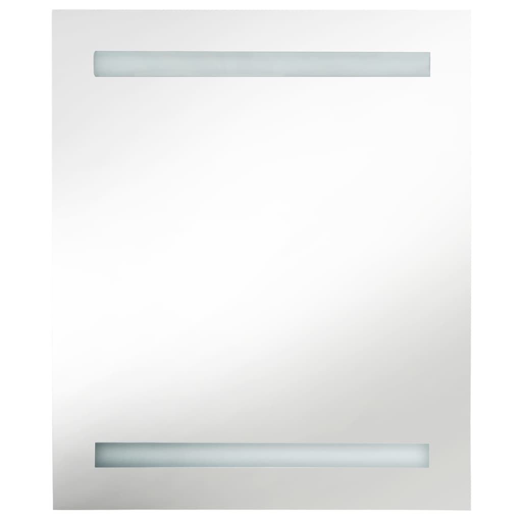 Ντουλάπι Μπάνιου με Καθρέφτη και Φωτισμό LED 50 x 13,5 x 60 εκ. - Pakobazaar