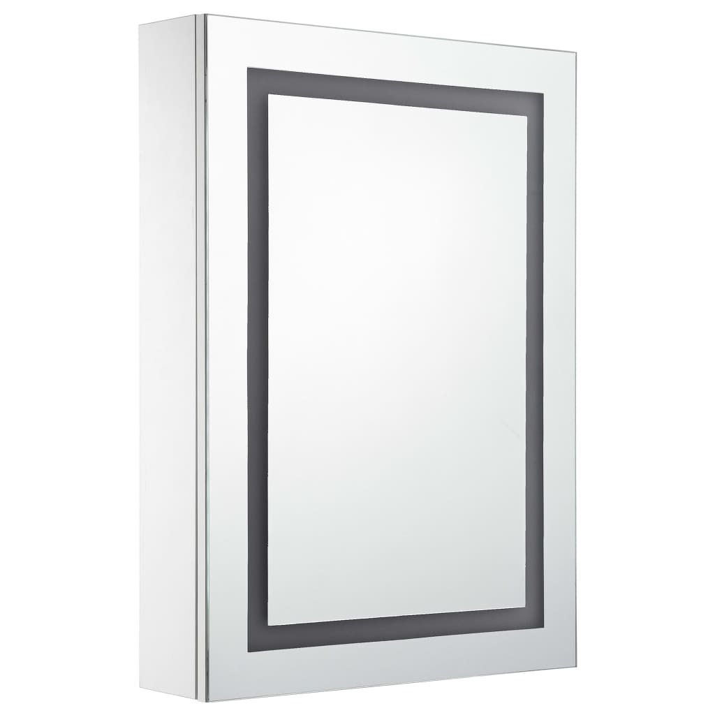 Ντουλάπι Μπάνιου με Καθρέφτη και Φωτισμό LED 50 x 13 x 70 εκ. - PAKOBAZAAR