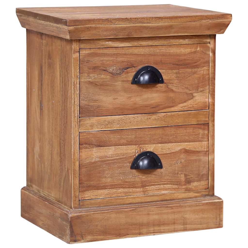 Κομοδίνο 40 x 30 x 50 εκ. από Μασίφ Ξύλο Teak