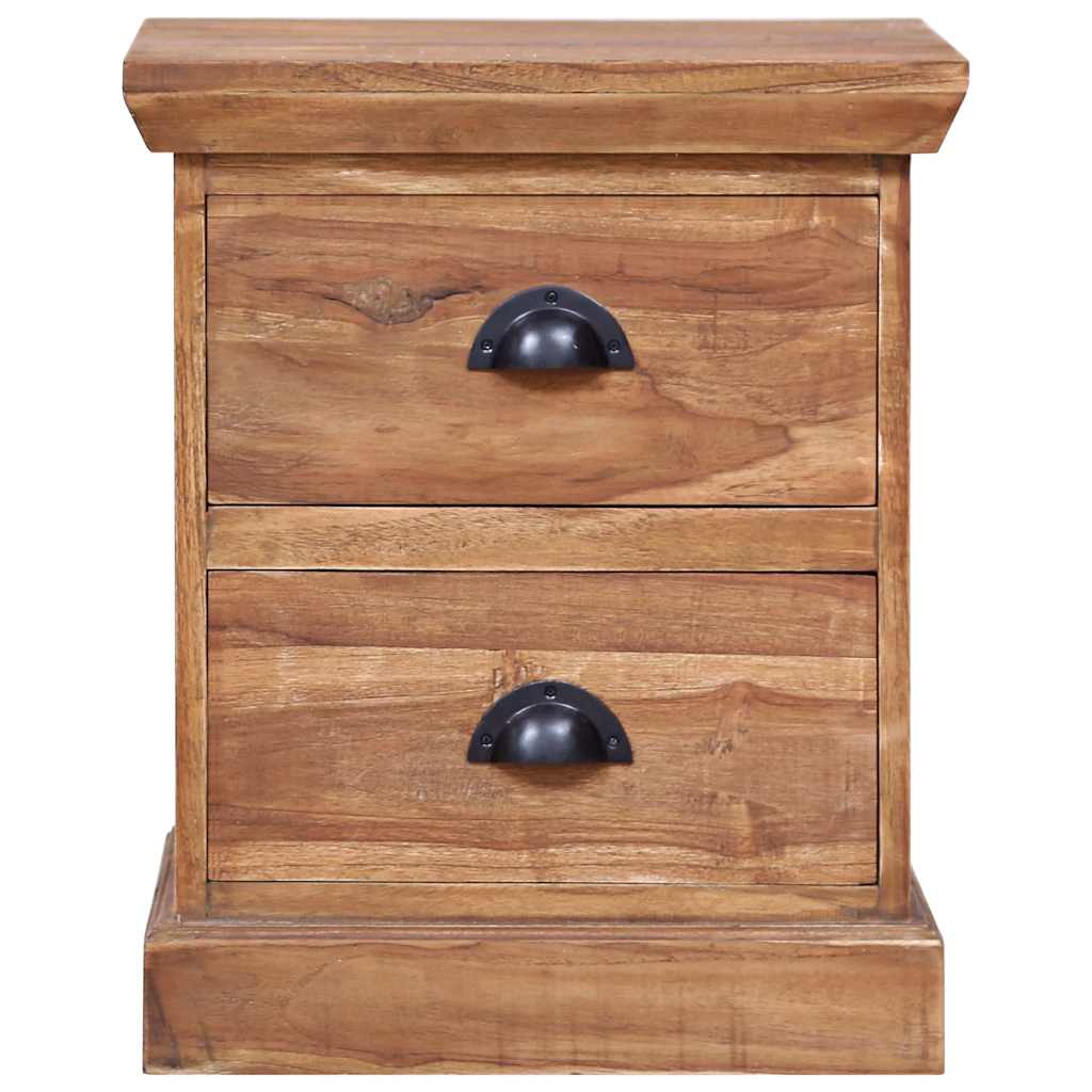 Κομοδίνο 40 x 30 x 50 εκ. από Μασίφ Ξύλο Teak