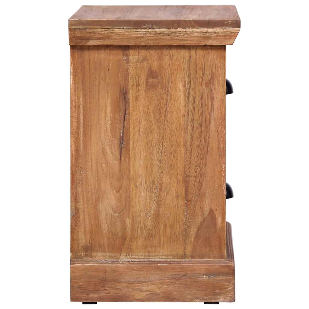 Κομοδίνο 40 x 30 x 50 εκ. από Μασίφ Ξύλο Teak