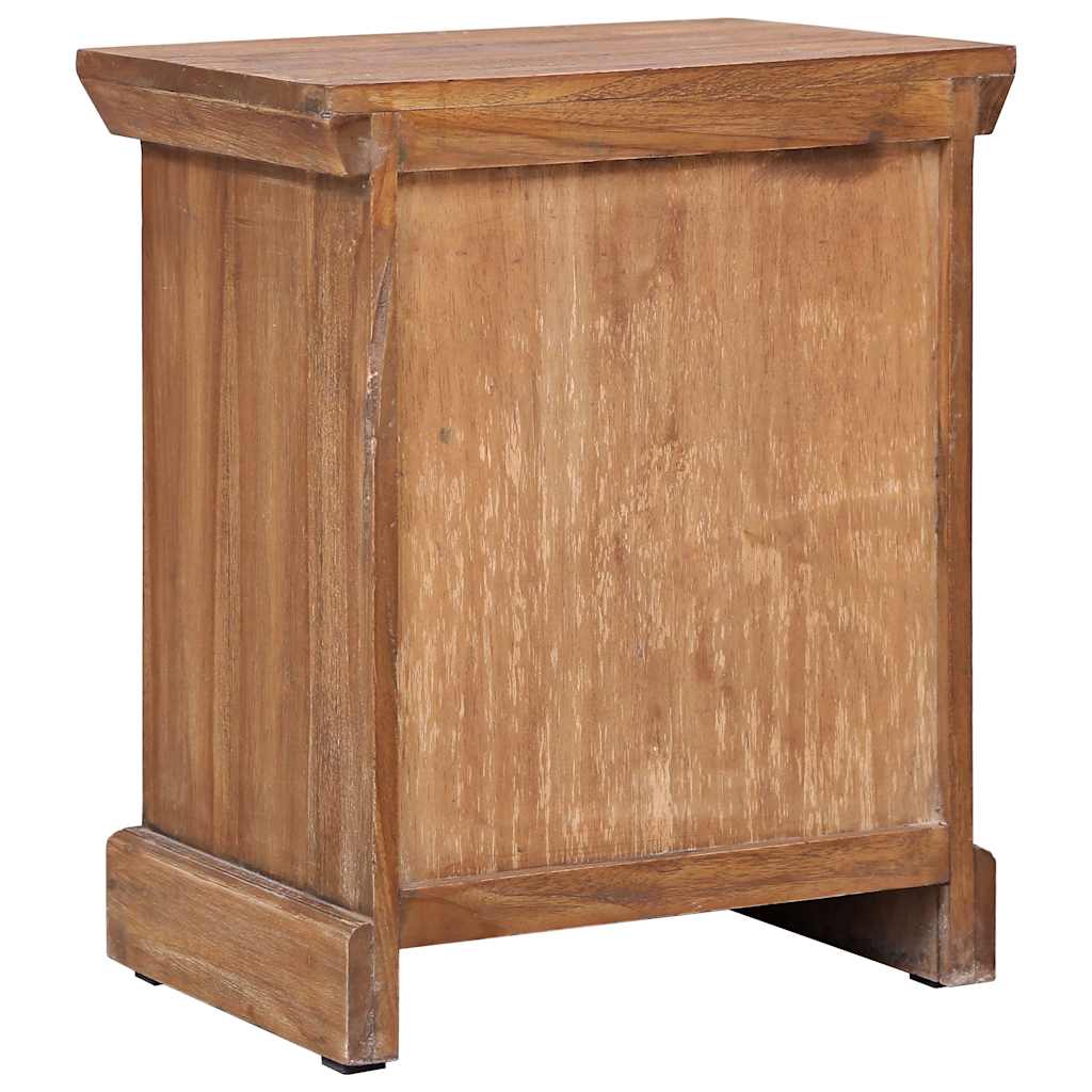 Κομοδίνο 40 x 30 x 50 εκ. από Μασίφ Ξύλο Teak