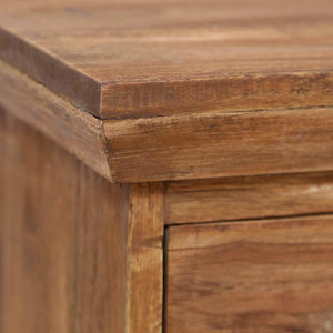 Κομοδίνο 40 x 30 x 50 εκ. από Μασίφ Ξύλο Teak