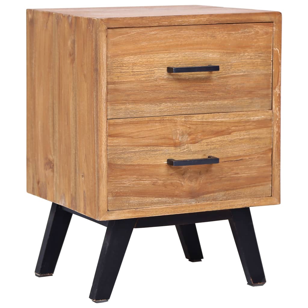 Κομοδίνο 40 x 35 x 55 εκ. από Μασίφ Ξύλο Teak