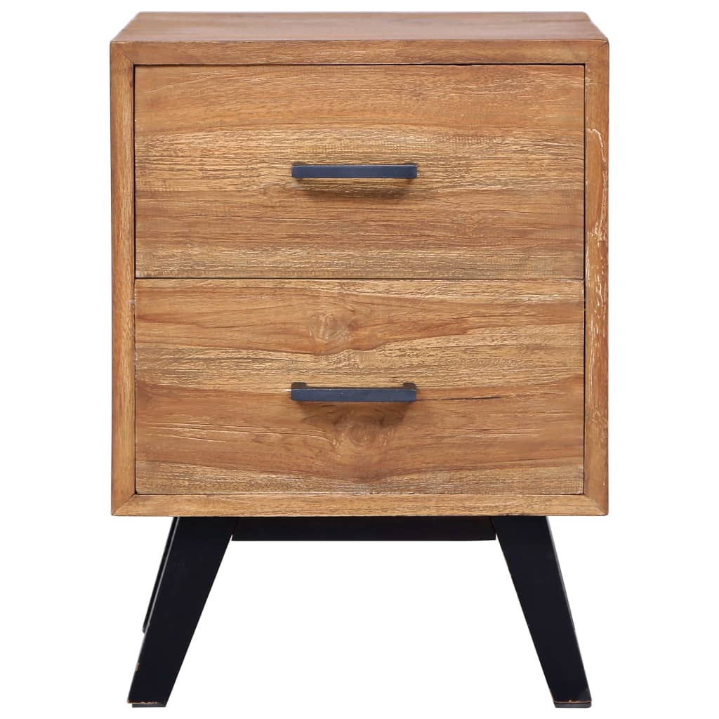 Κομοδίνο 40 x 35 x 55 εκ. από Μασίφ Ξύλο Teak
