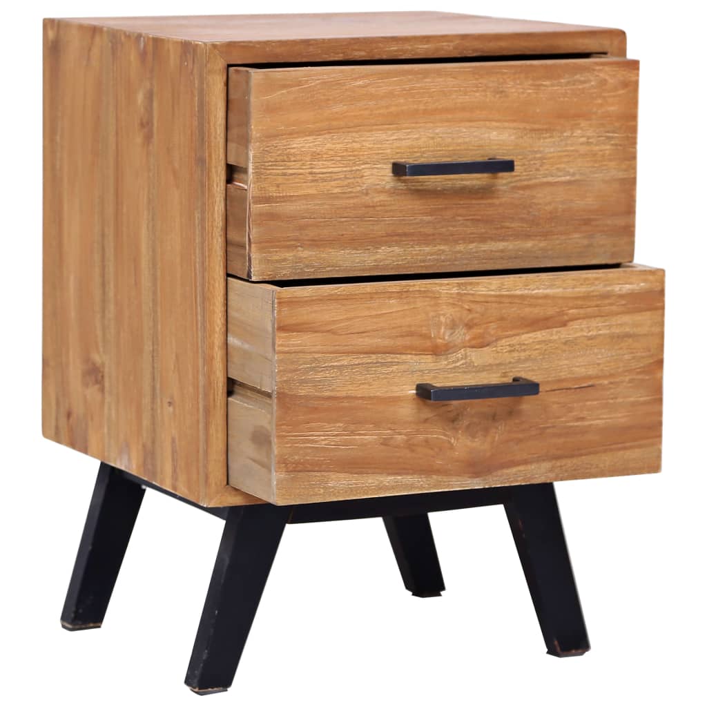 Κομοδίνο 40 x 35 x 55 εκ. από Μασίφ Ξύλο Teak