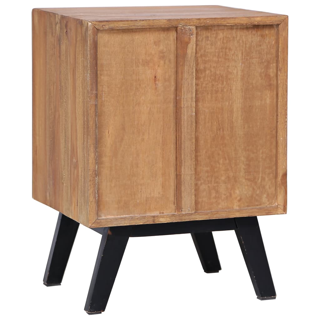 Κομοδίνο 40 x 35 x 55 εκ. από Μασίφ Ξύλο Teak