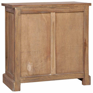 Συρταριέρα με Ράφι 60 x 30 x 60 εκ. από Μασίφ Ξύλο Teak - PAKOBAZAAR