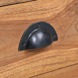 Συρταριέρα με Ράφι 60 x 30 x 60 εκ. από Μασίφ Ξύλο Teak - PAKOBAZAAR