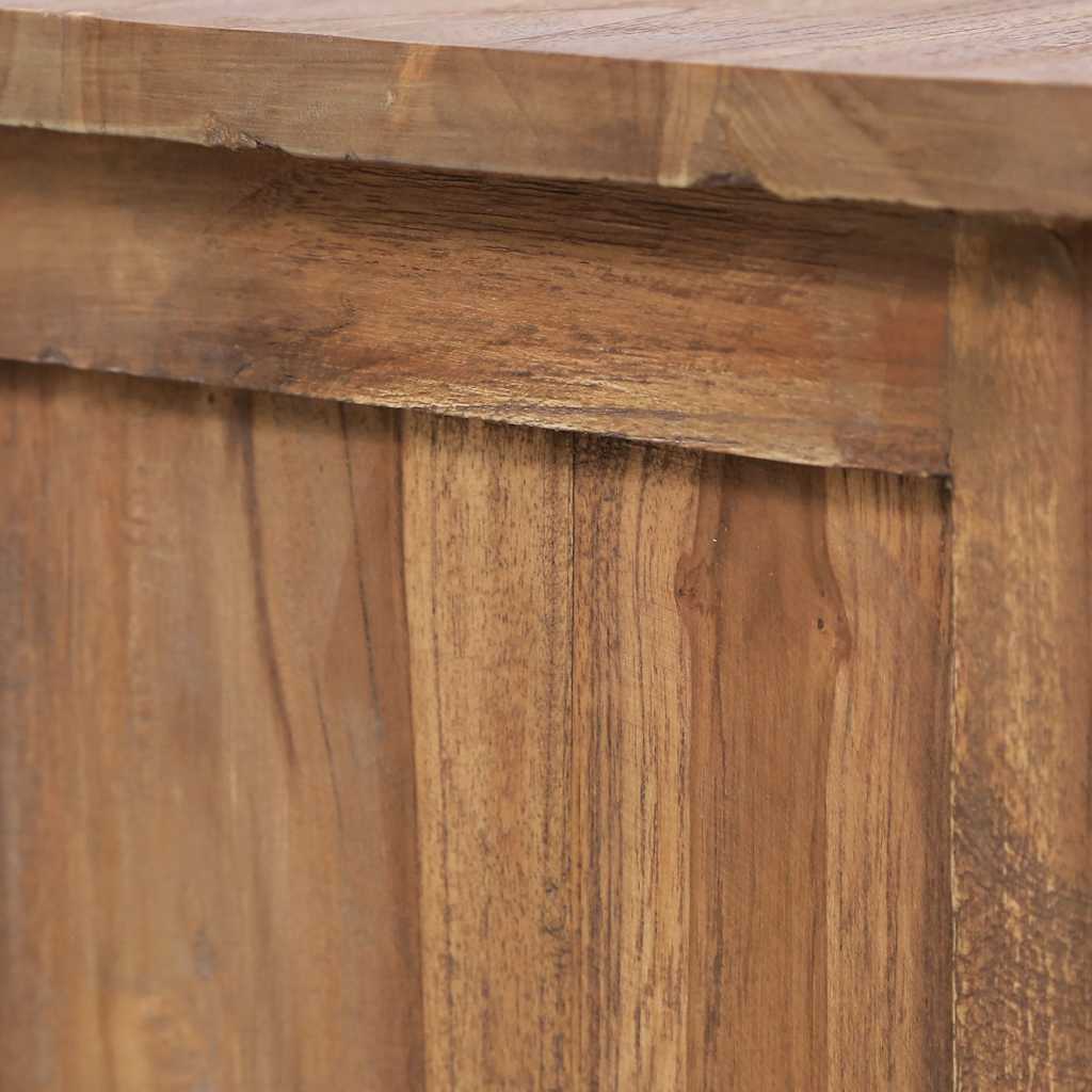 Συρταριέρα με Ράφι 60 x 30 x 60 εκ. από Μασίφ Ξύλο Teak - PAKOBAZAAR